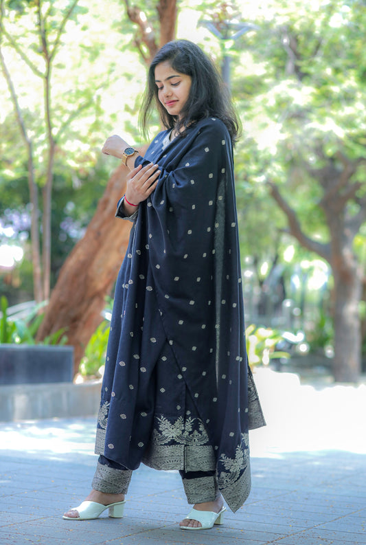 Ebony Cotton Salwar Suit