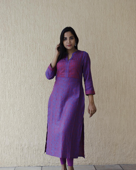 Allium Cotton Kurta