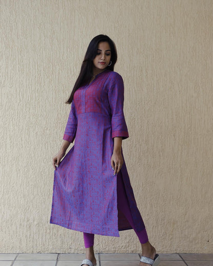 Allium Cotton Kurta