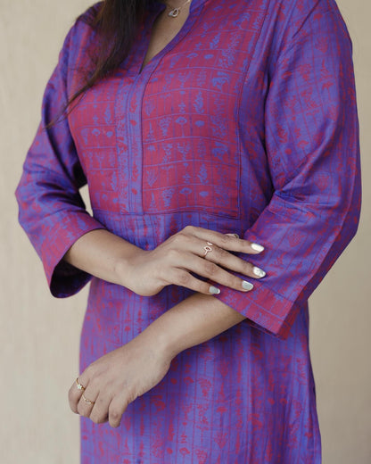 Allium Cotton Kurta